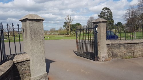 The gate way into the Park from Westeleigh Road