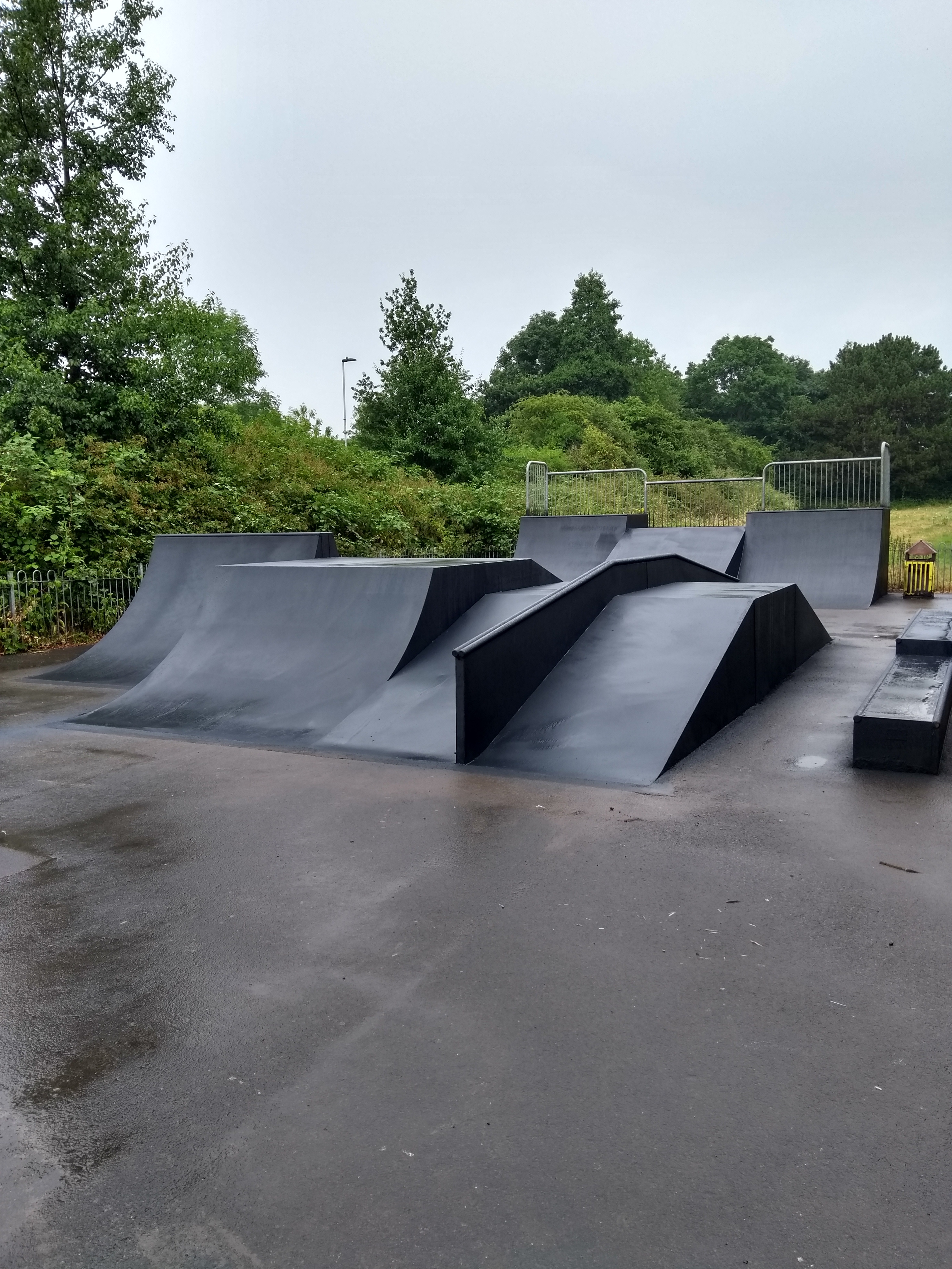 a view of the Skatepark