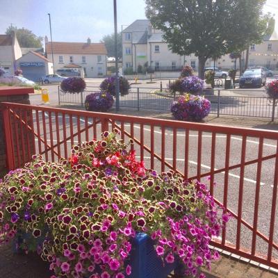 Planter and railing troughs