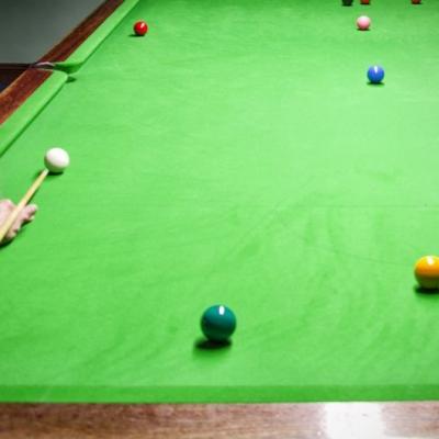 Man playing Snooker